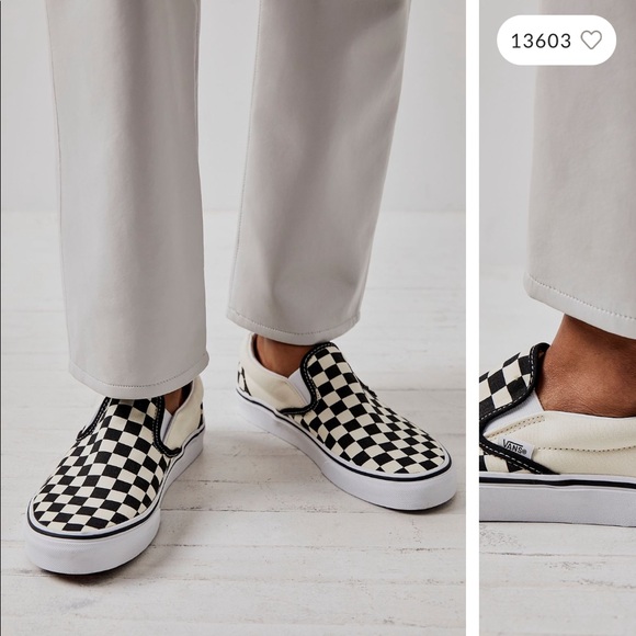Vans Checkered Slip Ons - Picture 1 of 7